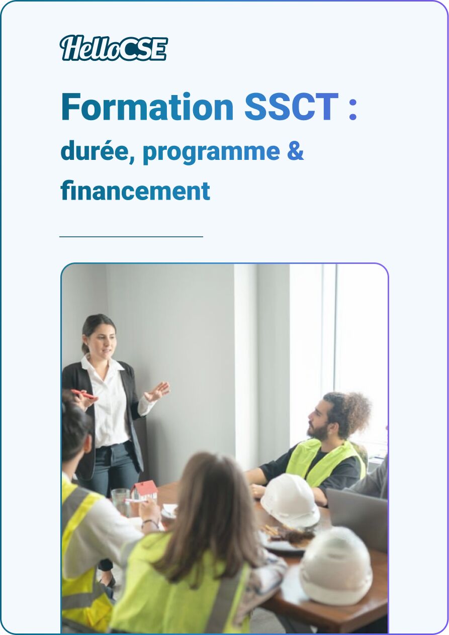 Formation SSCT Obligatoire : Durée, Programme & Financement 2025