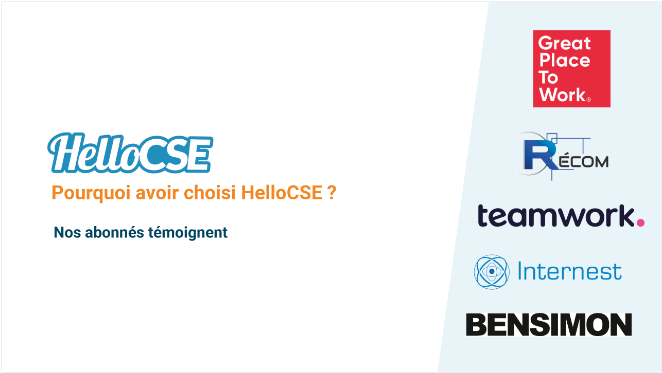 Pourquoi choisir HelloCSE ?