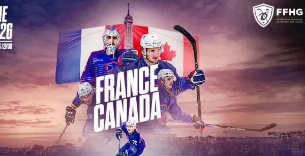 Offre CSE France - Canada - Hockey sur glace - Dimanche 10 mai 2026
