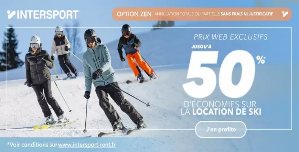 Offre CSE Intersport Rent