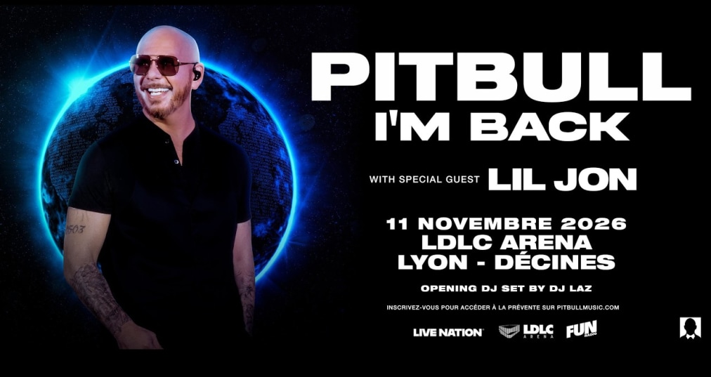 Offre CSE Pitbull - LDLC Arena - 11 novembre 2026