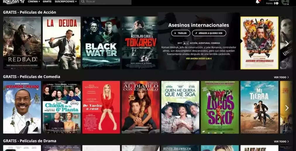 Offre CSE Rakuten TV