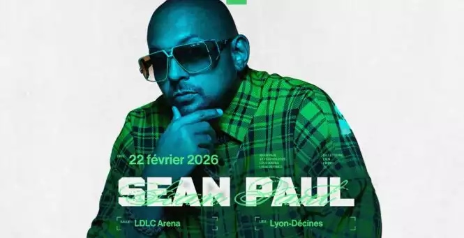 Offre CSE Sean Paul Dimanche 22 février 2026 - LDLC Arena
