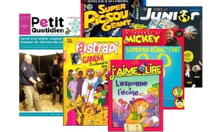 Offre CSE Presse Jeunesse : -63,00% de réduction
