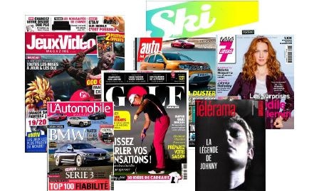 Offre CSE Presse Loisirs : -86,00% de réduction