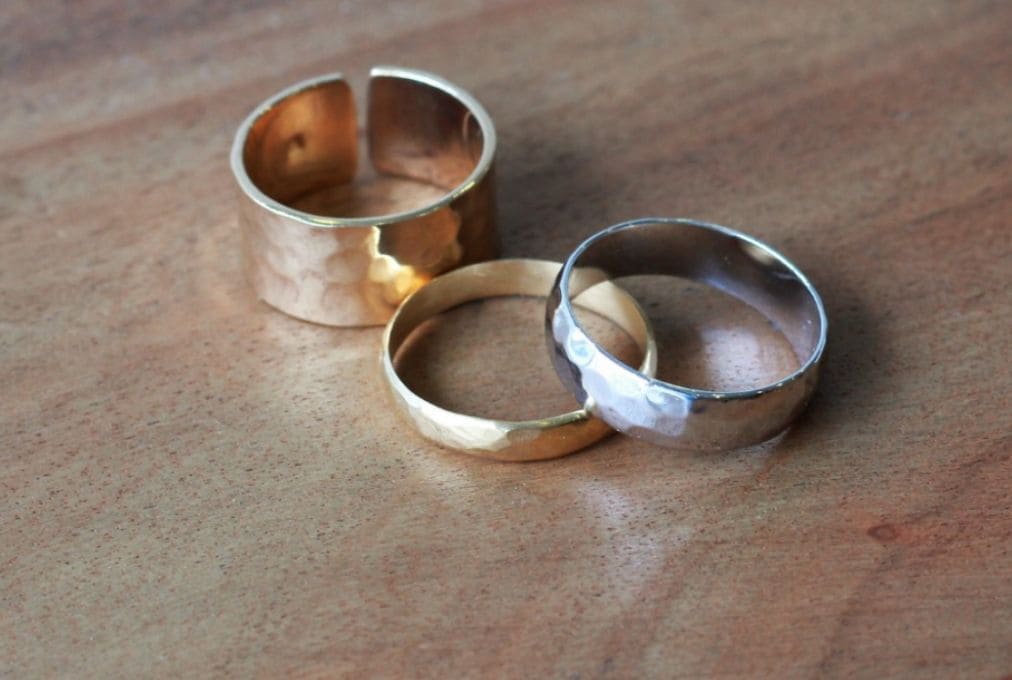 Offre CSE Fabriquez votre bague martelée