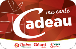 Casino : Bon d'achat 50€