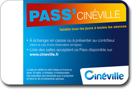 Cinéville : Une place de cinéma Cinéville