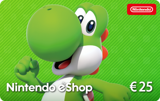 Nintendo eShop : Bon d'achat 25€