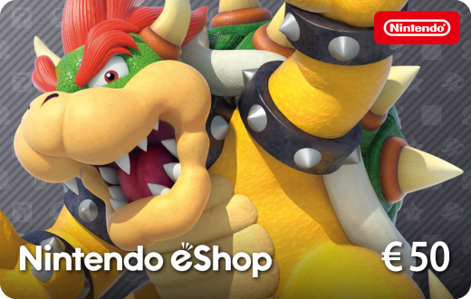 Nintendo eShop : Bon d'achat 50€