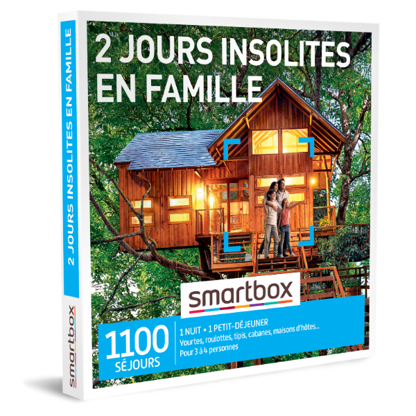 2 jours insolites en famille : 2 jours insolites en famille - Physique (frais de livraison 6€ inclus)