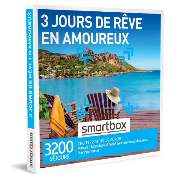 3 jours de rêve en amoureux : 3 jours de rêve en amoureux - Physique (frais de livraison 6€ inclus)