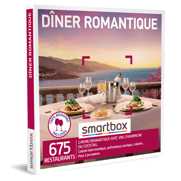 Dîner romantique : Dîner romantique - Physique (frais de livraison 6€ inclus)